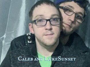 Caleb_and_LukeSunset