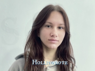 Holliswrote