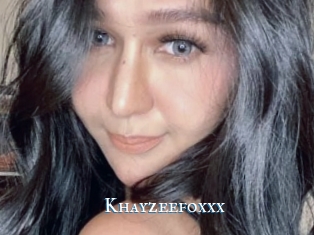 Khayzeefoxxx