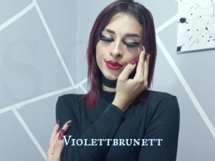 Violettbrunett